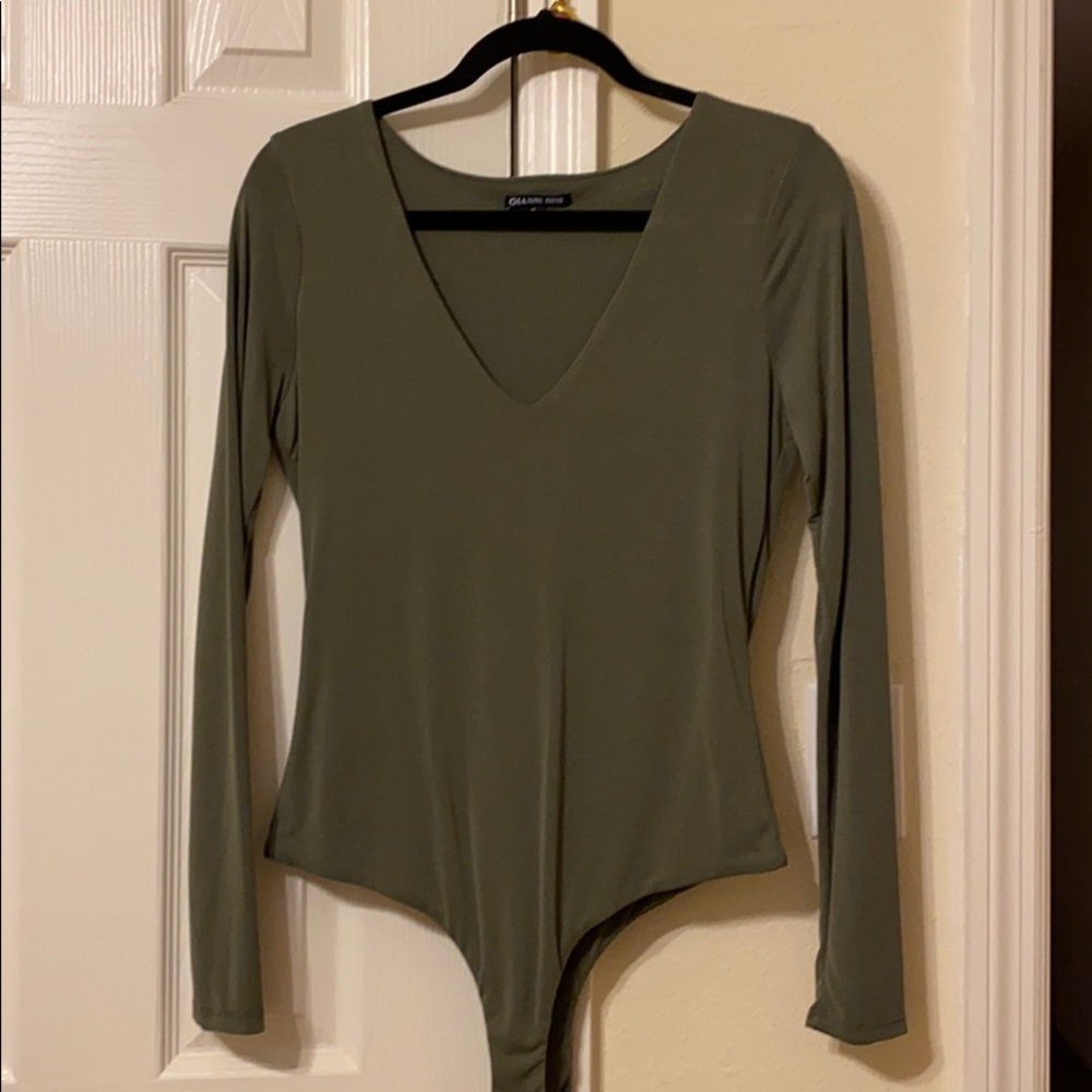 Olive Gianni Bini Bodysuit